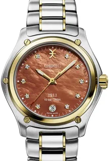 Ebel 1911 1216581 Yellow gold and Stainless steel Brown