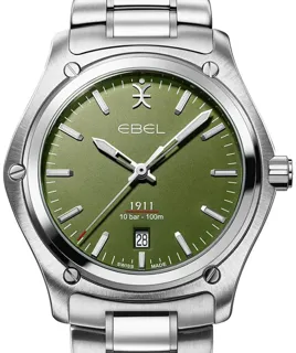 Ebel 1911 1216584 42mm Stainless steel Green