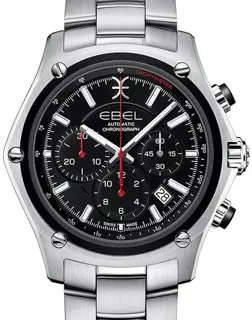 Ebel Discovery 1216460 43mm Stainless steel Black