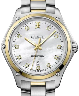 Ebel Discovery 1216498 33mm Yellow gold and Stainless steel White