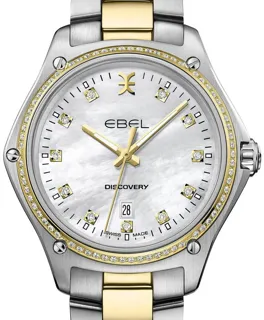 Ebel Discovery 1216550 33mm Yellow gold and Stainless steel White