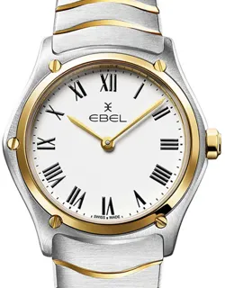 Ebel Sport 1216387A Yellow gold and Stainless steel White