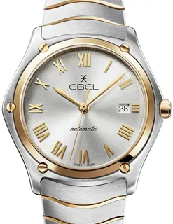 Ebel Sport Classic 1216432M 40mm Rose gold and Stainless steel Silver