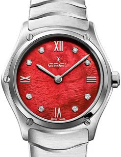 Ebel Sport Classic 1216487A Stainless steel Red