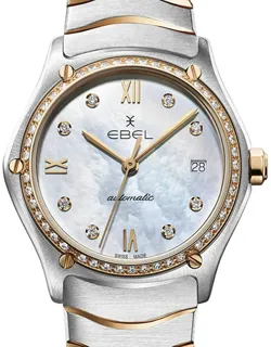 Ebel Sport Classic 1216526 29mm Rose gold and Stainless steel White