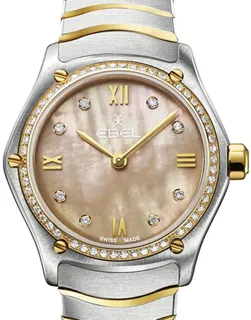 Ebel Sport Classic 1216538 Yellow gold and Stainless steel Mother of Pearl