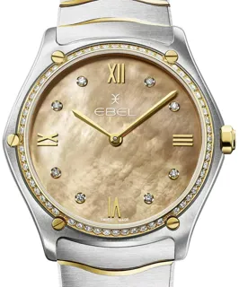 Ebel Sport Classic 1216544 Yellow gold and Stainless steel Mother of Pearl