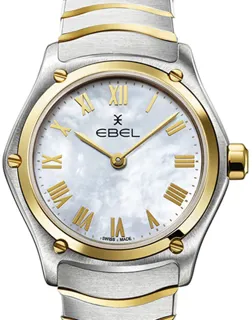 Ebel Sport Classic 1216554 Yellow gold and Stainless steel White