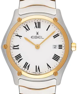 Ebel Sport Classic 1216386A 40mm Yellow gold and Stainless steel White