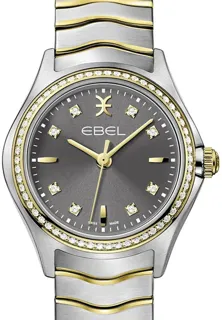 Ebel Wave 1216483 30mm Yellow gold and Stainless steel Gray