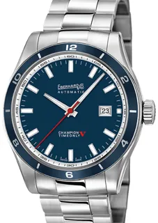 Eberhard & Co. Champion 41031.3 Stainless steel Blue