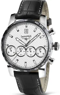 Eberhard & Co. Chrono 4 31073.01 CN 42mm Stainless steel White