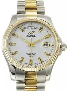 Enicar Classic 3169.50.330GS Stainless steel White