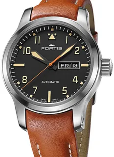 Fortis Aeromaster F4020009 Stainless steel Black