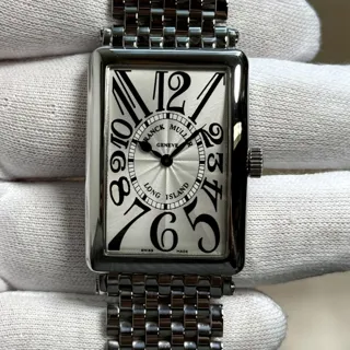 Franck Muller Long Island 1002 QZ REL O AC Stainless steel Silver