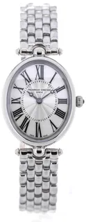 Frédérique Constant Art Deco FC-200MPW2V6B Stainless steel White