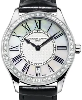 Frédérique Constant Classics FC-220MPW3BD26 Stainless steel White