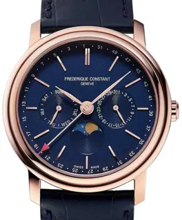 Frédérique Constant Classics FC-270N4P4 Stainless steel Blue