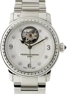 Frédérique Constant Heart Beat FC-310HBAD2PD6B Stainless steel White