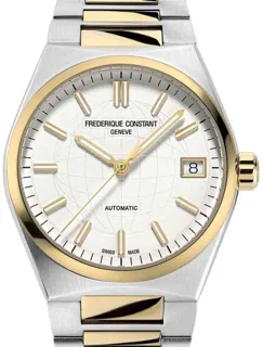 Frédérique Constant Highlife FC-303V2NH3B Yellow gold and Stainless steel White