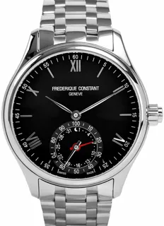 Frédérique Constant Horological Smartwatch FC-285B5B6B Stainless steel Black