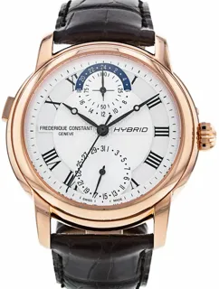 Frédérique Constant Hybrid FC-750MC4H4 42mm Rose gold Silver