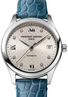 Frédérique Constant Ladies Automatic FC-303LGD3B6 Stainless steel Gray