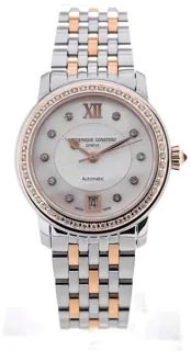 Frédérique Constant Ladies Automatic FC-303WHF2PD2B3 Stainless steel Mother of Pearl