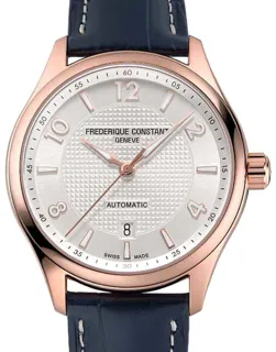 Frédérique Constant Runabout FC-303RMS5B4 42mm Rose gold Silver