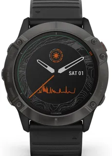 Garmin Fenix 010-02157-21 Titanium and DLC Smartwatch