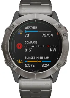 Garmin Fenix 010-02157-24 Titanium Black