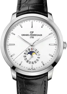 Girard-Perregaux 1966 49545-11-131-BB60 40mm Stainless steel White