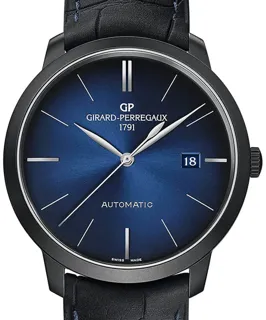 Girard-Perregaux 1966 49555-11-433-BH6A Stainless steel Blue