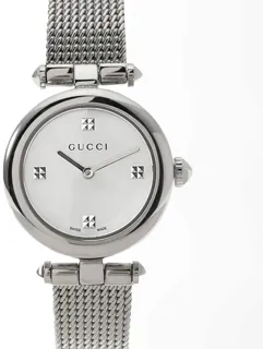 Gucci Diamantissima YA141504 Stainless steel and PVD White