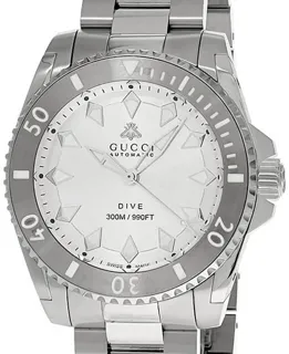 Gucci Dive YA136354 Stainless steel Silver