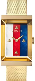 Gucci G-Frame YA147410 Stainless steel and PVD Multi-colored