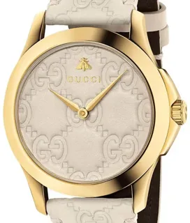 Gucci G-Timeless YA1264033A Stainless steel White