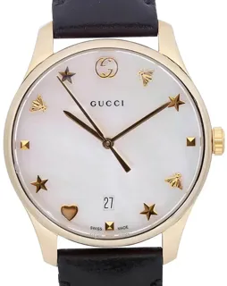 Gucci G-Timeless YA1264044 Stainless steel White