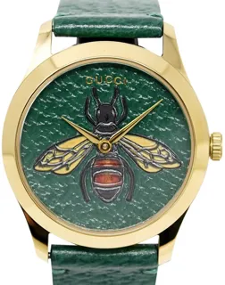 Gucci G-Timeless YA1264065 Stainless steel Green