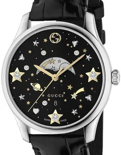 Gucci G-Timeless YA1264091 Stainless steel Black