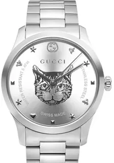 Gucci G-Timeless YA1264095 Stainless steel Silver