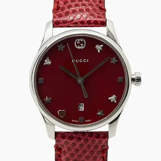 Gucci G-Timeless YA126584 Stainless steel Mother of Pearl