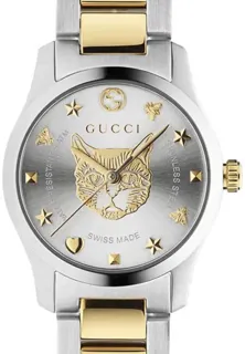 Gucci G-Timeless YA126596 Stainless steel Silver