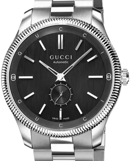 Gucci G-Timeless YA126388 Stainless steel Black