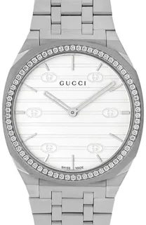 Gucci Gucci 25H YA163401 Stainless steel White