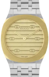 Gucci Gucci 25H YA163502 Stainless steel and PVD Gray