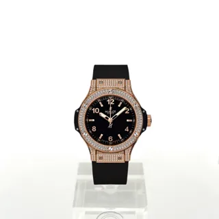 Hublot Big Bang 38 mm 361.PX.1280.RX.1704 Yellow gold Black