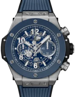 Hublot Big Bang 421.NL.5170.RX 44mm Titanium Blue