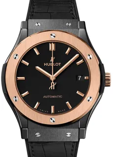 Hublot Classic Fusion 45, 42, 38, 33  511.CO.1181.LR Ceramic Black