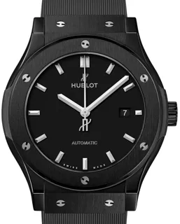 Hublot Classic Fusion 45, 42, 38, 33  542.CM.1171.RX Ceramic Black